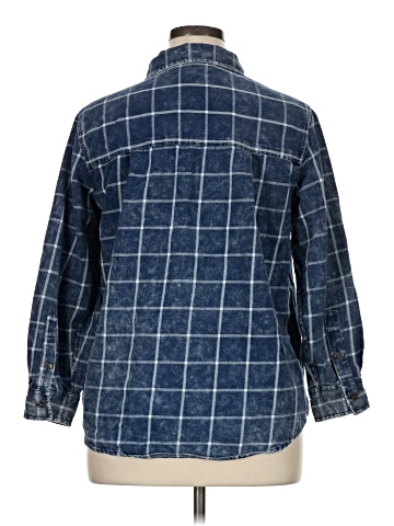 Thread & Supply 3/4 Sleeve Button-Down Shirt (view 2)