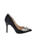 Badgley Mischka Black Heels Size 8 1/2 - photo 1
