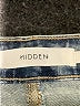 Hidden Jeans Hearts Blue Jeans Size 26 waist - photo 7