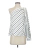 Milly Silver 3/4 Sleeve Top Size 2 - photo 1