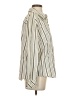 Chico's Stripes Ivory Long Sleeve Blouse Size S - photo 4