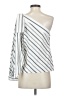 Milly Silver 3/4 Sleeve Top Size 2 - photo 2