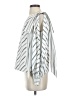 Milly Silver 3/4 Sleeve Top Size 2 - photo 5
