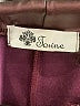 Towne Metallic Burgundy Brown Leggings Size M - photo 7