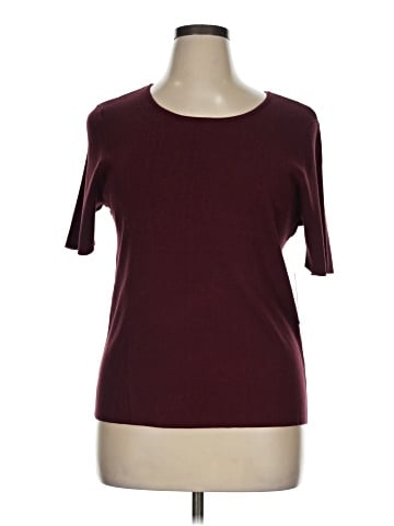 Tahari by ASL Short Sleeve Top (view 1)