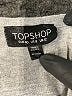 Topshop Gray Short Sleeve Turtleneck Size 8 - photo 7