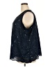 Catherines Blue Sleeveless Blouse Size 32 (petite) - photo 5