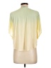 H&M 100% Polyester Yellow Short Sleeve Top Size 12 - photo 2