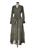 Coast Houndstooth Gray Casual Dress Size 6 - photo 1