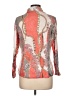 David Cline Paisley Orange 3/4 Sleeve Blouse Size L - photo 2