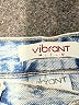 Vibrant M.I.U 100% Cotton Hearts Blue Jeans Size 5 - photo 7