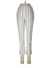 Lisette Stripes Ivory Casual Pants Size 6 - photo 1