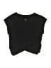 Tek Gear Black Short Sleeve Top Size 7 - photo 2