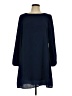 Cove Solid Blue Casual Dress Size L - photo 1