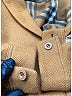 Burberry 100% Newwool Brown Orange Vintage Wool Coat Size M (estimated) - photo 7