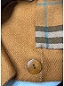 Burberry 100% Newwool Brown Orange Vintage Wool Coat Size M (estimated) - photo 12