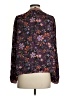 Current Air 100% Polyester Purple Long Sleeve Blouse Size S - photo 2