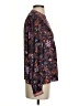 Current Air 100% Polyester Purple Long Sleeve Blouse Size S - photo 4