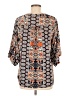 Shein 100% Viscose Orange 3/4 Sleeve Blouse Size 8 - 10 - photo 2
