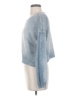 LINE Metallic Blue Pullover Sweater Size S - photo 5