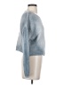 LINE Metallic Blue Pullover Sweater Size S - photo 4