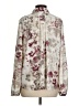 NYDJ 100% Polyester Floral Ivory Long Sleeve Blouse Size S - photo 2