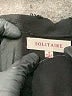 Solitaire 100% Polyester Black 3/4 Sleeve Blouse Size S - photo 7