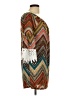 Win Win Chevron-herringbone Brown Casual Dress Size Lg - XL - photo 4