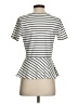 Worthington Stripes Ivory Short Sleeve T-Shirt Size XS - photo 2
