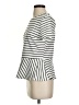Worthington Stripes Ivory Short Sleeve T-Shirt Size XS - photo 5