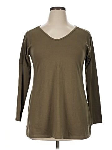 YOINS 3/4 Sleeve T-Shirt (view 1)