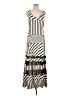 Peter Som Graphic Ivory Casual Dress Size L - photo 1