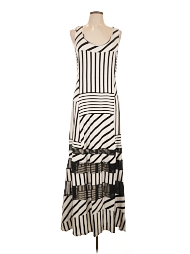 Pre-owned Peter Som Casual Dress In Ivory