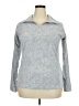 Columbia 100% Polyester Gray Silver Pullover Sweater Size XXL - photo 1