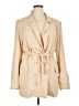 Fabrique 100% Viscose Tan Trenchcoat Size XL - photo 1