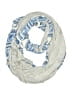 Ann Taylor LOFT Outlet 100% Polyester Gray Blue Scarf One size - photo 1