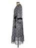 Kobi Halperin Paisley Gray Casual Dress Size L - photo 5