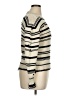 IRO 100% Cotton Stripes Ivory Pullover Sweater Size 17S - photo 4