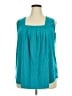Unbranded Teal Sleeveless Blouse Size 2X - photo 1