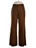 Nili Lotan 100% Wool Brown Wool Pants Size 10 - photo 1