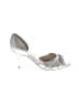 Ivanka Trump Metallic Silver Heels Size 9 - photo 1