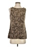 Christopher & Banks Brown Sleeveless Blouse Size S (estimated) - photo 1