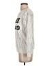 Zoe+Liv Print Silver Pullover Sweater Size S - photo 5