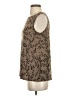 Christopher & Banks Brown Sleeveless Blouse Size S (estimated) - photo 5