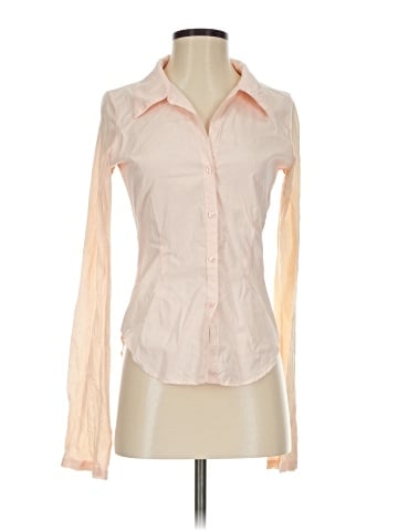 James Perse Long Sleeve Blouse (view 1)
