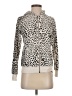 Chaser Animal Print Ivory Cardigan Size S - photo 1