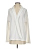Vimpunec 100% Polyester Ivory Long Sleeve Blouse Size S - photo 1
