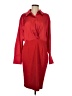 Halston 100% Polyester Red Cocktail Dress Size 12 - photo 1