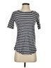 Story 100% Cotton Gray Short Sleeve Top Size XS - photo 1