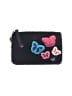 Unbranded Hearts Black Blue Coin Purse One size - photo 1